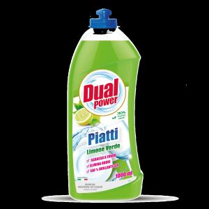Dual Power DUAL POWER Płyn do mycia naczyń 1L LIMONE 144743440 - Dom i ogród