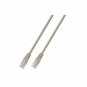 EFB RJ45 Patchkabel U/UTP, Cat.5e, PVC, CCA, 15m, grau 144743512 - Computer und Zubehör