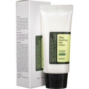 COSRX_Aloe Soothing Sun Cream SPF50+ PA+++ enyhítő és hidratáló naptej 50ml