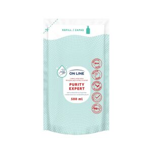 ON LINE Pielęgnujące mydło w płynie antybakteryjne - zapas 500 ml 144748375 - Szappan