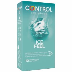 Control Ice Feel 10 db. menta hűtőhatás zöld 53 mm