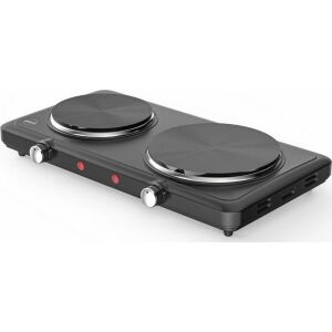 ELEKTROMOS TŰZHELY PG 22 FEKETE 2 FŐZŐLAPOS