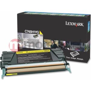 Lexmark C748 sárga festékkazetta 10K RP 144751346 - Nyomtató & Szkenner