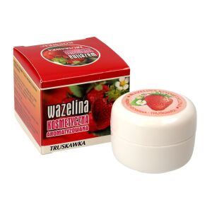 Kosmed Wazelina kosmetyczna aromatyzowana - Truskawka 15ml 144752743 - Pielęgnacja ust