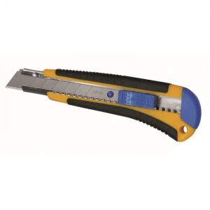 Kés 18mm+1cserélhető él, gumi fogantyú 144753261 - Tapétavágó