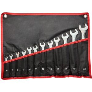 Top Tools Klucze płasko-oczkowe 6-22 mm, zestaw 12 szt. (35D359) 144754108 - Narzędzie ręczne