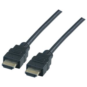 EFB HighSpeed HDMI Kábel Eth. A-A,St.-St.,1m,fekete,4k30HZ 144755361 - HDMI kábel