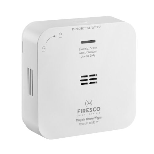 Szén-monoxid-érzékelő Firesco FCO-850 WF WiFi Tuya alkalmazással 144755921