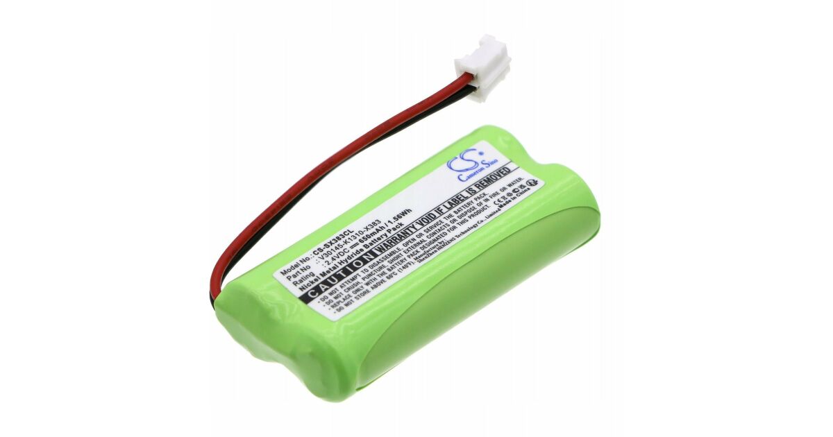 Cameron Sino Batteria Per Siemens Gigaset A260 Duo/Trio, A265, AL145, AS14 - 2.4V 650mAh Ni-MH