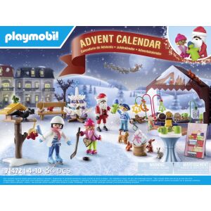 Playmobil karácsonyi vásár adventi naptár 71472