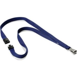 Tartós Nylon nyakpánt karabinerrel 15x440mm DURABLE SOFT COLOUR 812728 kék 10db