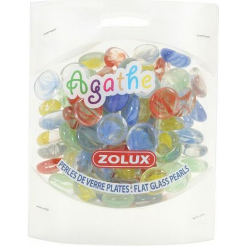 Bilute pentru acvariu, Agathe Mix, Zolux, 400g, Multicolor 144760776