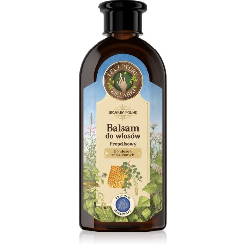 RECEPTURY ZIELARKI Skarby Polne Propoliszos nyírfás balzsam tönkrement hajra 350ml 144760813