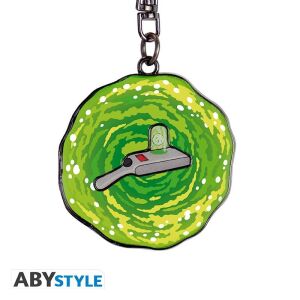 RICK & MORTY - Moving Keychain Portal Gun / Brelok Rick & Morty - Pistolet Portalowy - ABS 144761387 - Brelok do kluczy