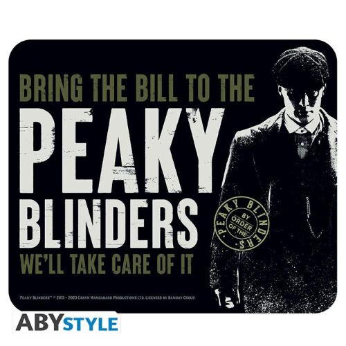 PEAKY BLINDERS Flexibles Mauspad — Unter neuer Leitung (23,50 x 19,50 cm) /Peaky Blinders Mauspad (23,50 x 19,50 cm) — ABS 144761665