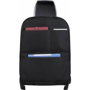 Autószék szervező a kormányra, ülésvédő, ülésvédő autóhoz fekete