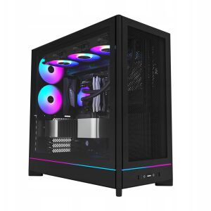 HS01 PRO  (schwarz, Tempered Glass) 144766031 - Computergehäuse