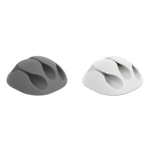 ORGANIZATOR KABLI - ZACISK WIELOKOLOROWY 6 SZTUK 3-KANAŁOWY DELOCK 144766793 - Cabluri UTP