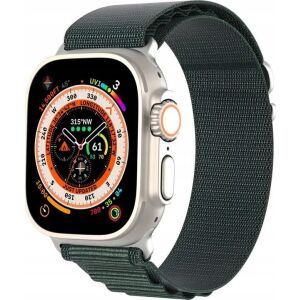 DUX DUCIS GS - nylon heveder Apple Watch 42/44/45/49mm olajbogyóhoz