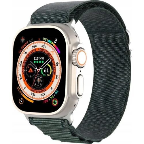 DUX DUCIS GS - nylon heveder Apple Watch 42/44/45/49mm olajbogyóhoz 144767526