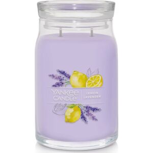 Yankee Candle Signature Lemon Lavender Nagy Gyertya 567g 144769024 - Légfrissítő