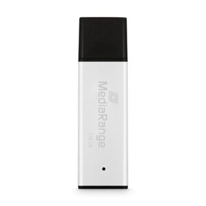 MediaRange USB-Stick USB 3.0 nagy teljesítményű 256GB alu 144769226 - Pendrive