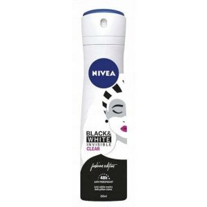 NIVEA Invisible B&W Clear spray antiperspirant, 150 ml