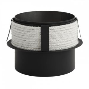 RACORD COS FUM 90/45GR 150-160 CU ETANSARE 144770644 - Accesorii pentru șemineu și sobă