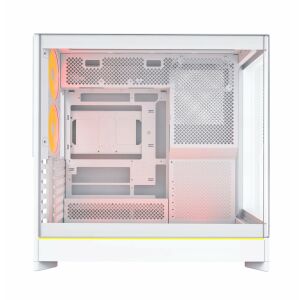 Montech HS02 PRO PC-GehĂ¤use, Midi-Tower, ATX, Tempered Glass, ARGB - weiĂ 144771120 - Computergehäuse