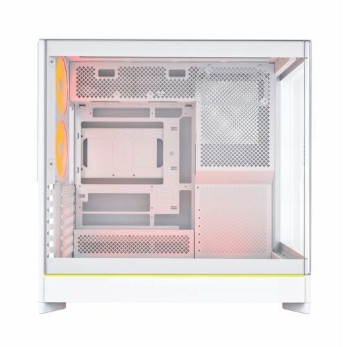 Montech HS02 PRO PC-GehĂ¤use, Midi-Tower, ATX, Tempered Glass, ARGB - weiĂ 144771120