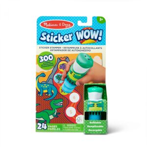 Melissa & Doug - Sticker WOW! Dinoszaurusz bélyegző és blokk