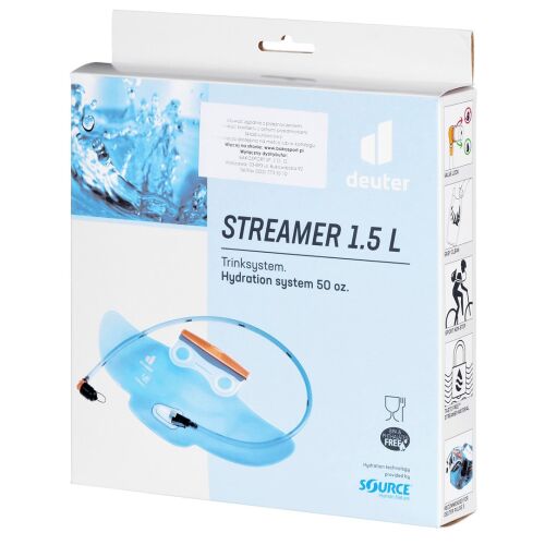 Wasserflasche mit flachem Profil Deuter 1,5 l Banner 144773219