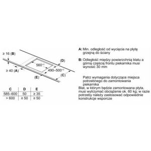 Indukciós főzőlap BOSCH PVQ61RHB1E