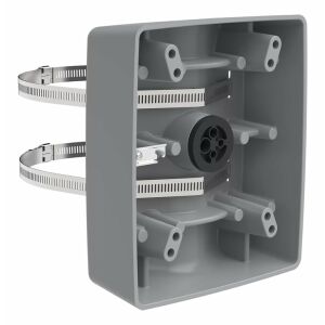 Tengely T91B57 POLE MOUNT GREY T91B57, tartó, univerzális, szürke, tengely, rozsdamentes acél, 1 db. 144774408 - Biztonságtechnikai kiegészítő