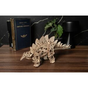 Puzzle 3D din lemn, Ugears, Stegosaurus, 305 piese 144774419 - Puzzle 3D