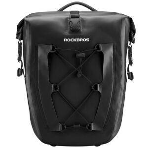 Torba rowerowa Rockbros 30140022001 wodoodporna na bagażnik - czarna 144774483 - Fahrradtaschen