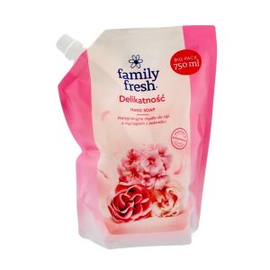 Family Fresh FAMILY Fresh_Hand Săpun de mâini pentru îngrijirea mâinilor cu extract de mătase Refill 750ml 144775506 - Săpun