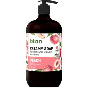BIO NATURELL Krémos folyékony szappan adagolóval Őszibarack 946 ml 144776120 - Szappan