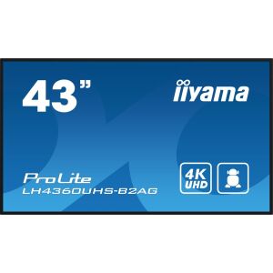 IIYAMA 108.0cm(42.5") LH4360UHS-B2AG 16:9 3xHDMI+2xUSB VA 144777594 - Präsentationstools