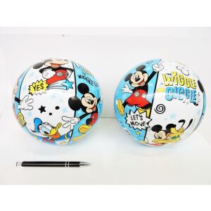 Gumi labda, 23 cm, MESE, MICKEY EGÉR licenc 144777719 - Strandjáték