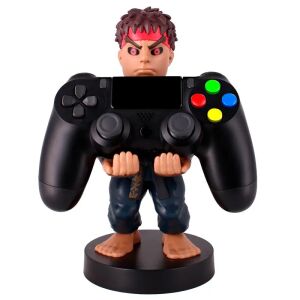 Street Fighter Evil Ryu phone & controller holder (20 cm) / stojak Street Fighter zły Ryu (20 cm) 144777956 - Biurkowy uchwyt na telefon