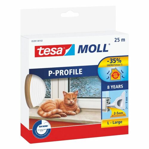 TESA TÖMÍTÉS FEHÉR P - 25m 9mm