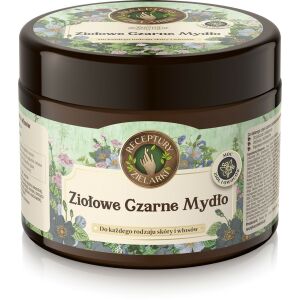 HERBALIST'S RECIPETE Săpun negru Herbalist Treasures pentru toate tipurile de piele și păr 300ml 144778150 - Săpun