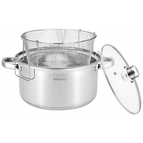 TOPF MIT FRITTIERKORB KINGHOFF KH-1630 5,5L 144778997