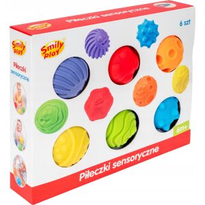 Érzékszervi golyók 6 darab 144779094 - Fejlesztő játék babáknak