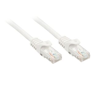Cablu de rețea LINDY Cat6 U/UTP Basic alb 3.00m 144779498 - Cabluri UTP