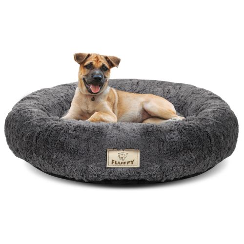 Shaggy ágy 80 cm sötétszürke levehető csúszásgátló 144780272