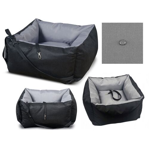 Autós szállító 55x55 cm vízálló szürke 144780304