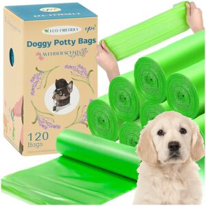Woreczki worki na psie odchody kupy biodegradowalne 120 sztuk bio zwierząt PetJet