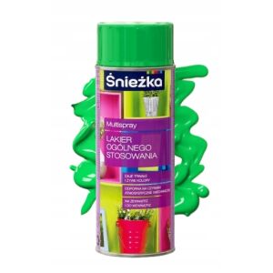 Śnieżka univerzális zöld fényű spray lakk 400 ml 144781683 - Festék spray
